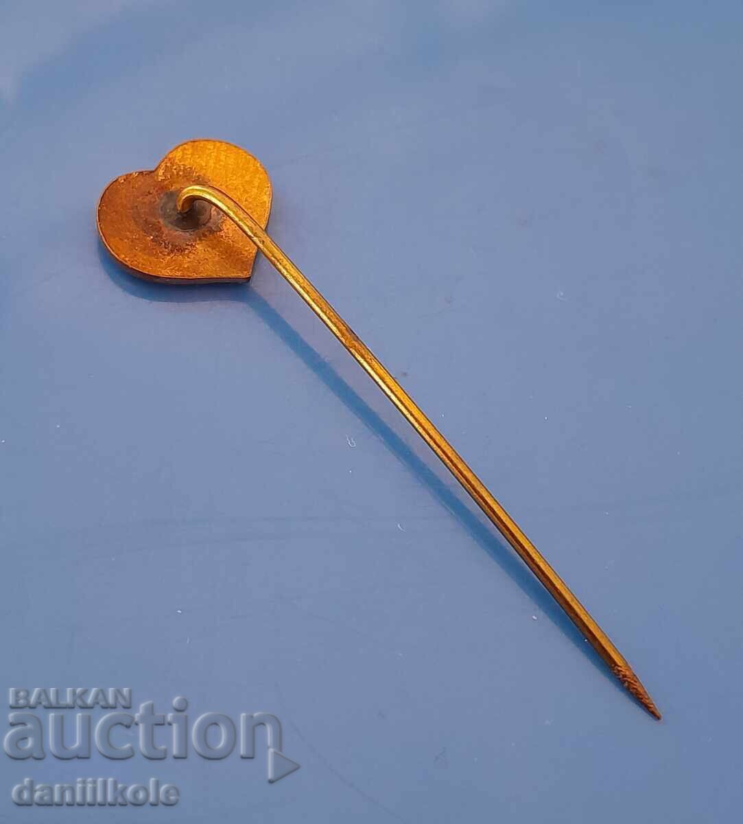 *$*Y*$* ЦАРСТВО БЪЛГАРИЯ ЗНАЧКА СЪРЦЕ ЕМАЙЛ БУКВА "А"*$*Y*$* - 7 *$*Y*$* ЦАРСТВО БЪЛГАРИЯ ЗНАЧКА СЪРЦЕ ЕМАЙЛ БУКВА "А"*$*Y*$* - 7