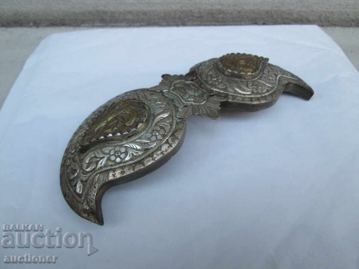 SILVER GOLD PLATED REBIRTHDAY BUCKLES - 7 SILVER GOLD PLATED REBIRTHDAY BUCKLES - 7