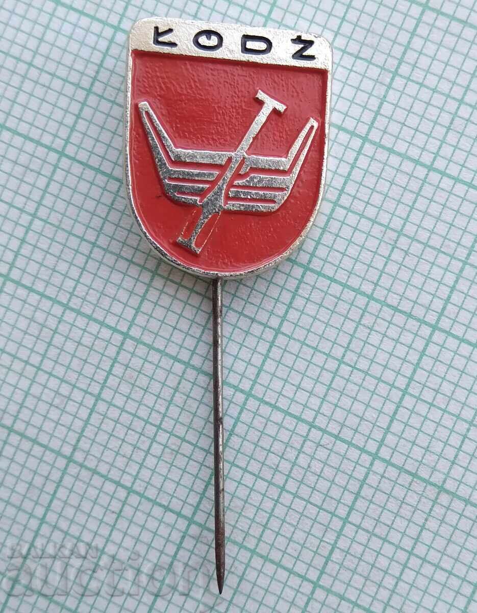 17547 Badge - coat of arms of the city of Lodz Poland with price 1.00 BGN | € 0.51 17547 Badge - coat of arms of the city of Lodz Poland with price 1.00 BGN | € 0.51