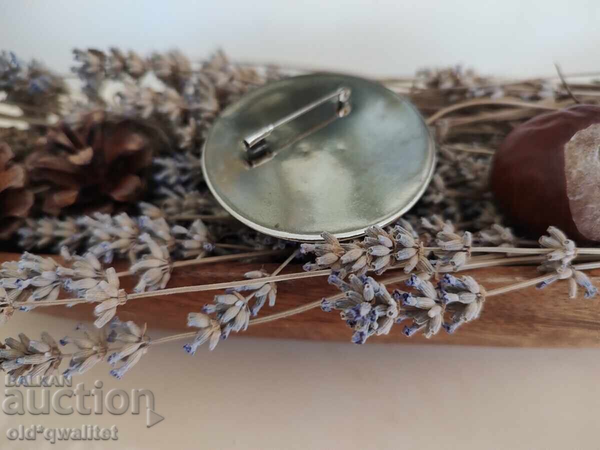 Brooch, 5.5 cm diameter, beauty and style - 5 Brooch, 5.5 cm diameter, beauty and style - 5