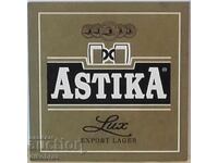 Beer coaster - Astika - from a penny