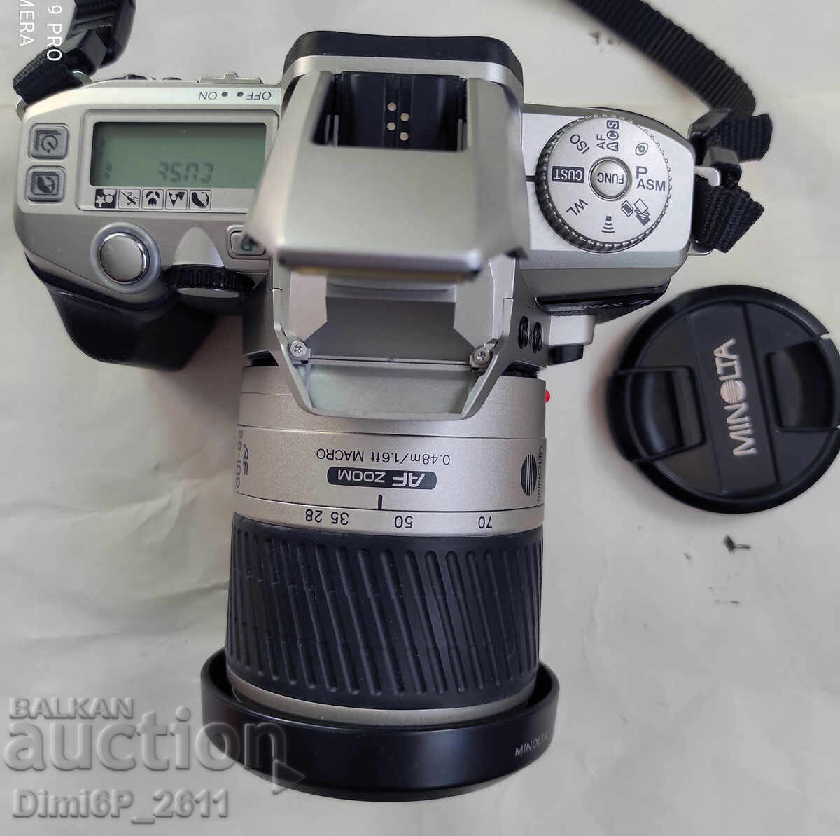 I am selling a retro AF SLR camera Minolta Dynax 4. with price € 48.00 | 93.88 BGN I am selling a retro AF SLR camera Minolta Dynax 4. with price € 48.00 | 93.88 BGN