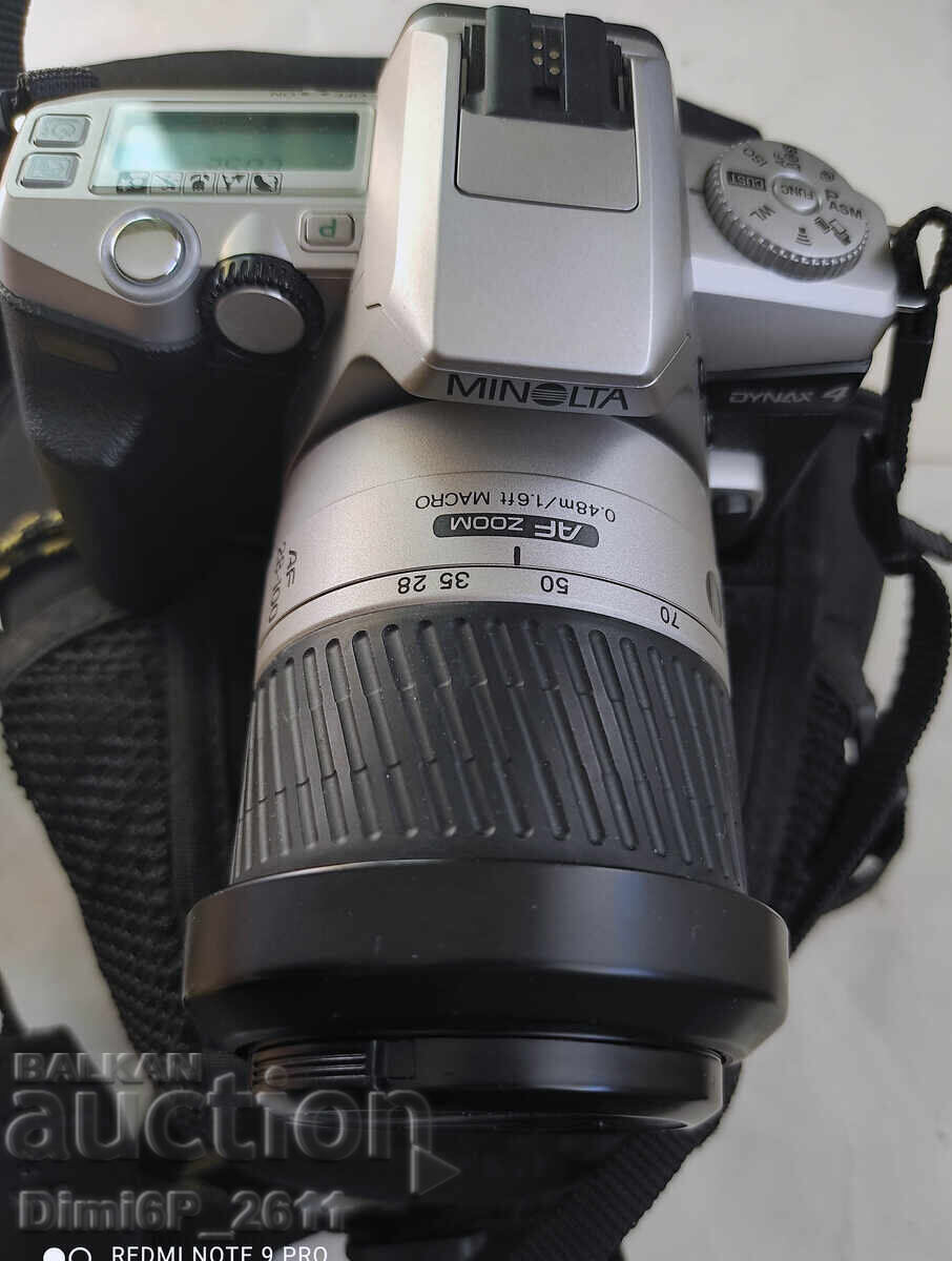 I am selling a retro AF SLR camera Minolta Dynax 4. - 5 I am selling a retro AF SLR camera Minolta Dynax 4. - 5