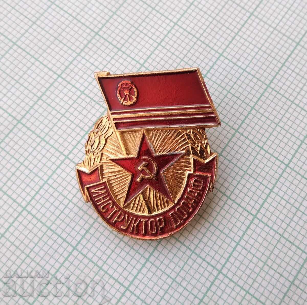 17557 Badge - Instructor DOSAAF with price 3.00 BGN | € 1.53