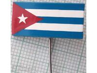 17558 Badge - flag flag Cuba