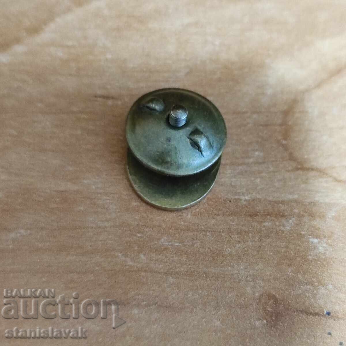 Auction  Rare sign "Balkantourist" early soc on screw