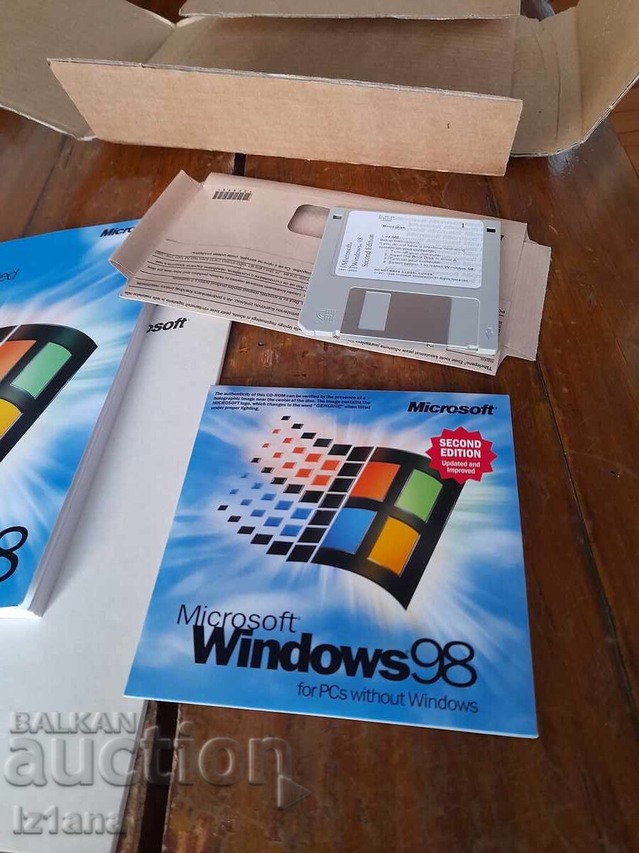 Auction Windows 98 CD Auction Windows 98 CD