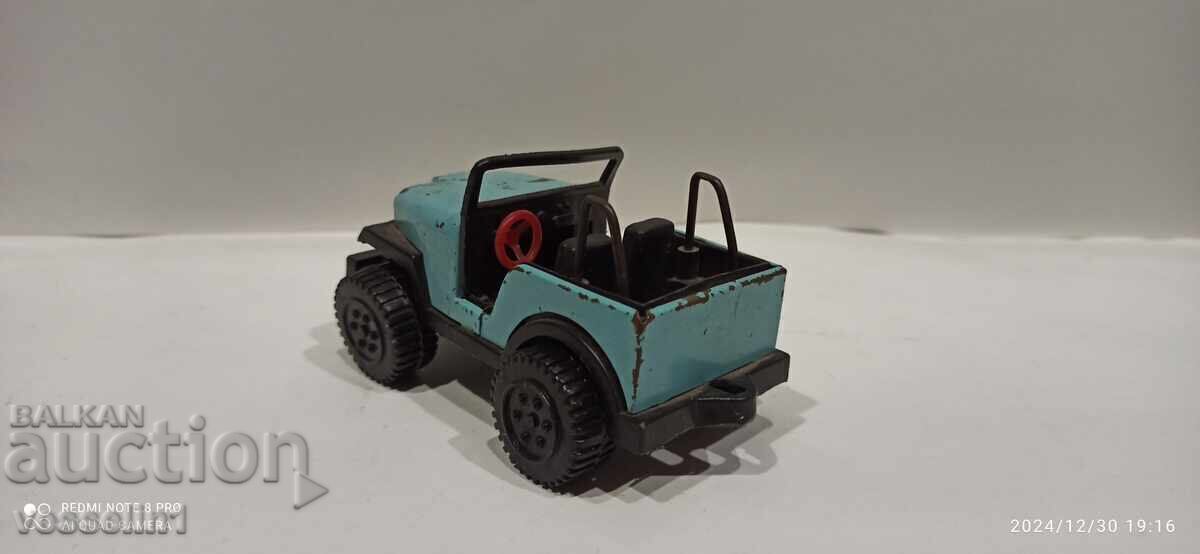 Auction  Old Russian toy jeep copy of Tonka metal truck 70s
