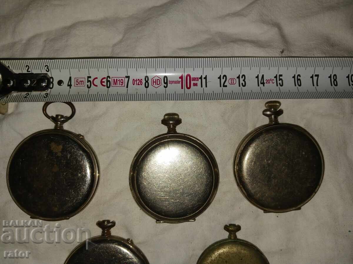 Delivery of Cases with covers for old pocket watches - 5 pcs. Watch Delivery of Cases with covers for old pocket watches - 5 pcs. Watch