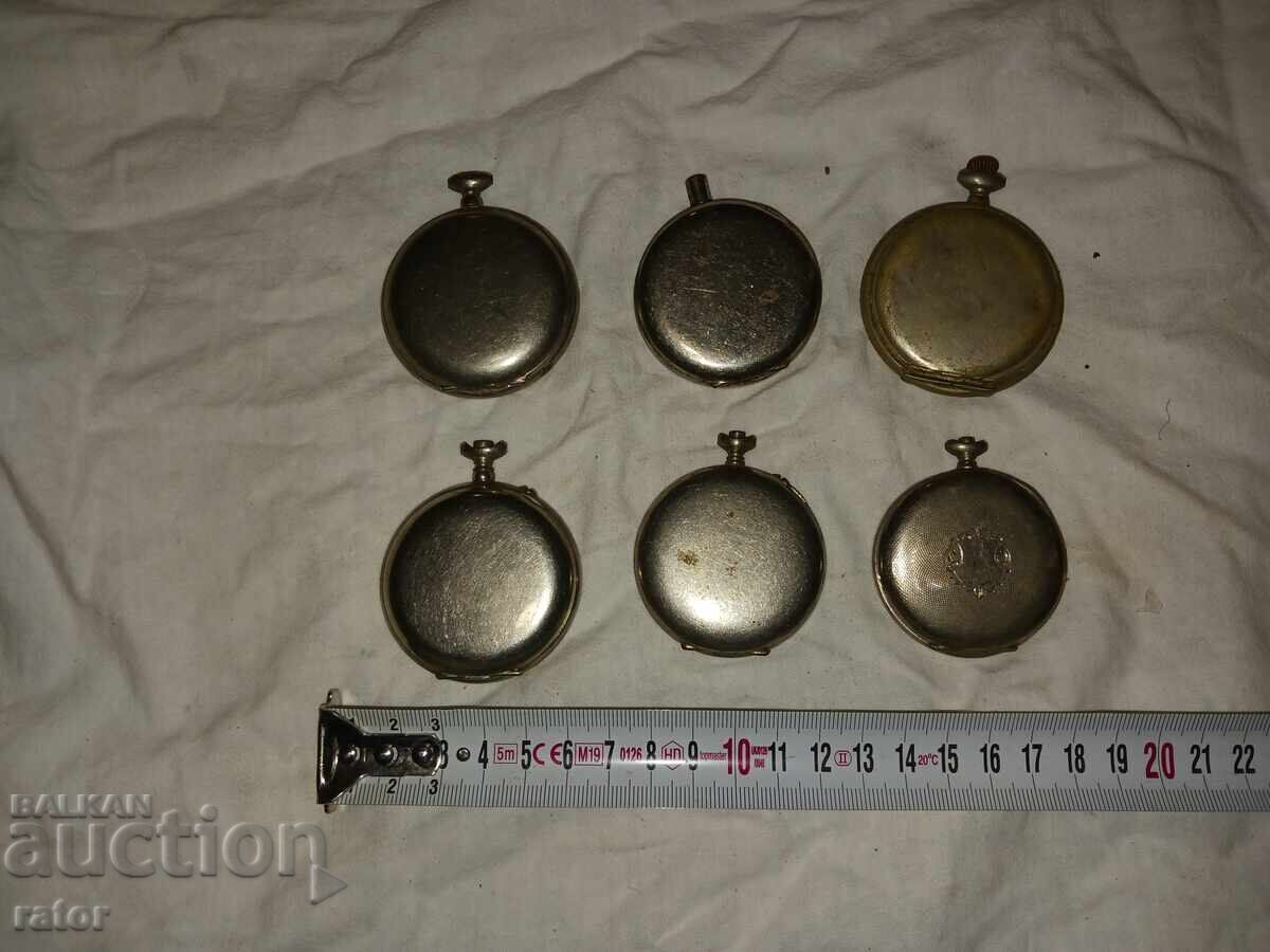 Auction  Cases with covers for old pocket watches - 6 pcs. Watch