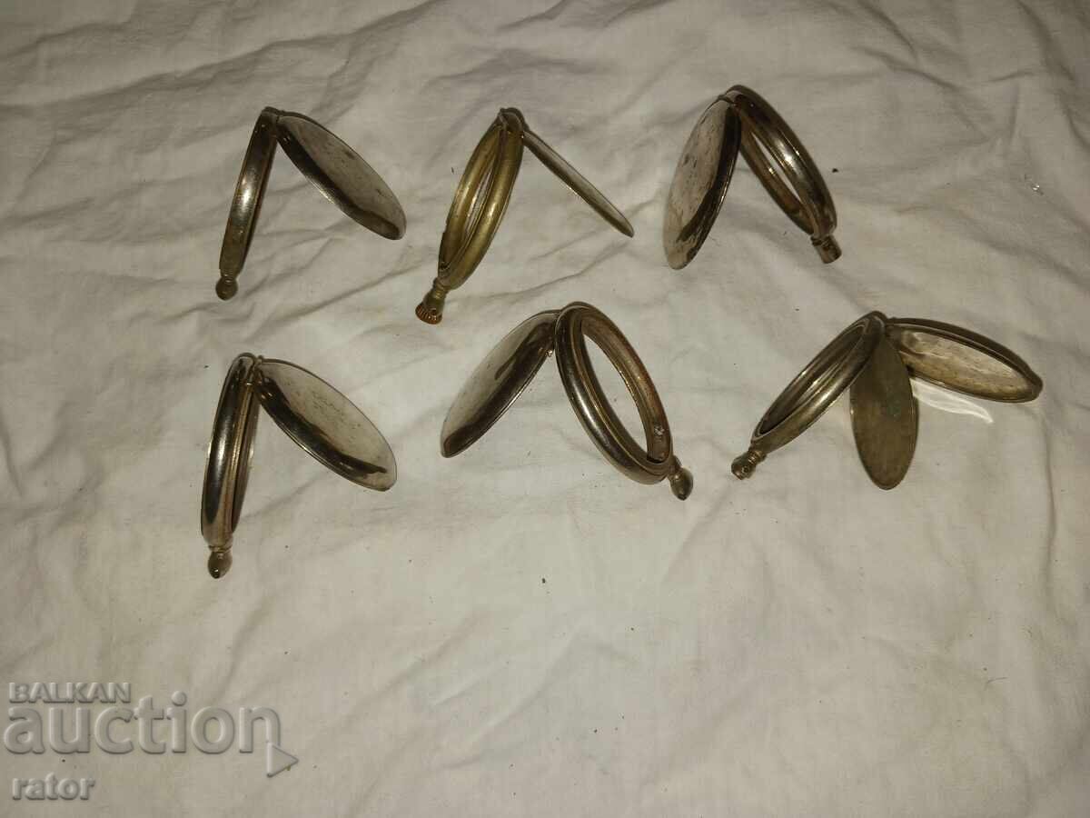 Cases with covers for old pocket watches - 6 pcs. Watch