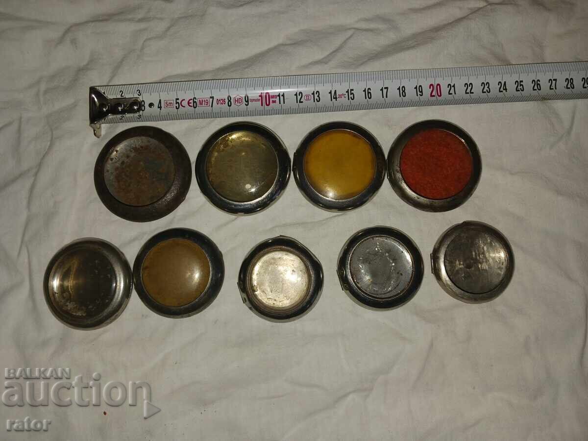 Covers for old pocket watches - 9 pcs. Watch - 5