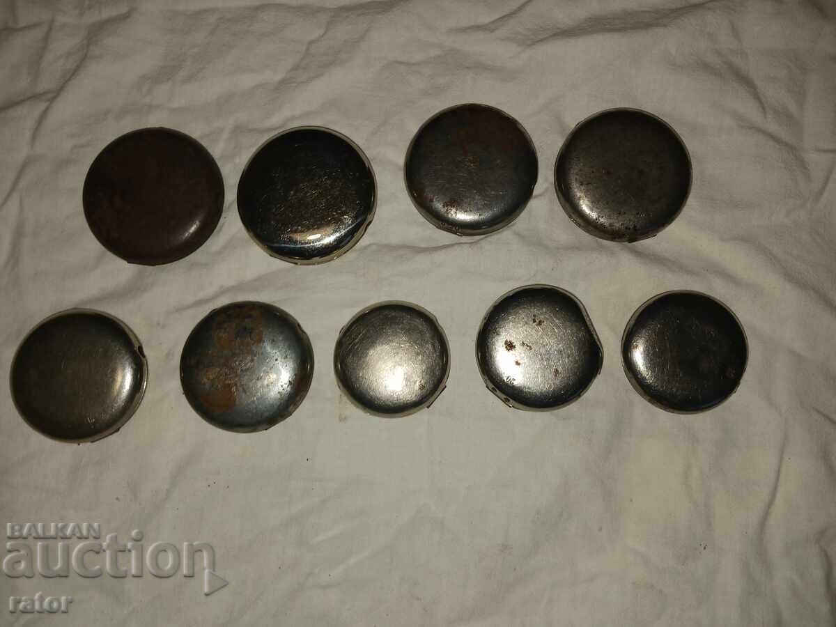 Covers for old pocket watches - 9 pcs. Watch - 7