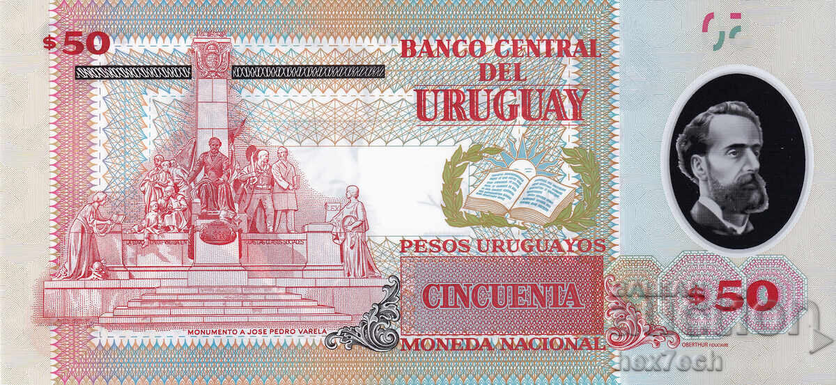 Auction ❤️ ⭐ Uruguay 2020 50 pesos polymer UNC new ⭐ ❤️ Auction ❤️ ⭐ Uruguay 2020 50 pesos polymer UNC new ⭐ ❤️