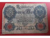 Banknote-Germany-20 marks 1910