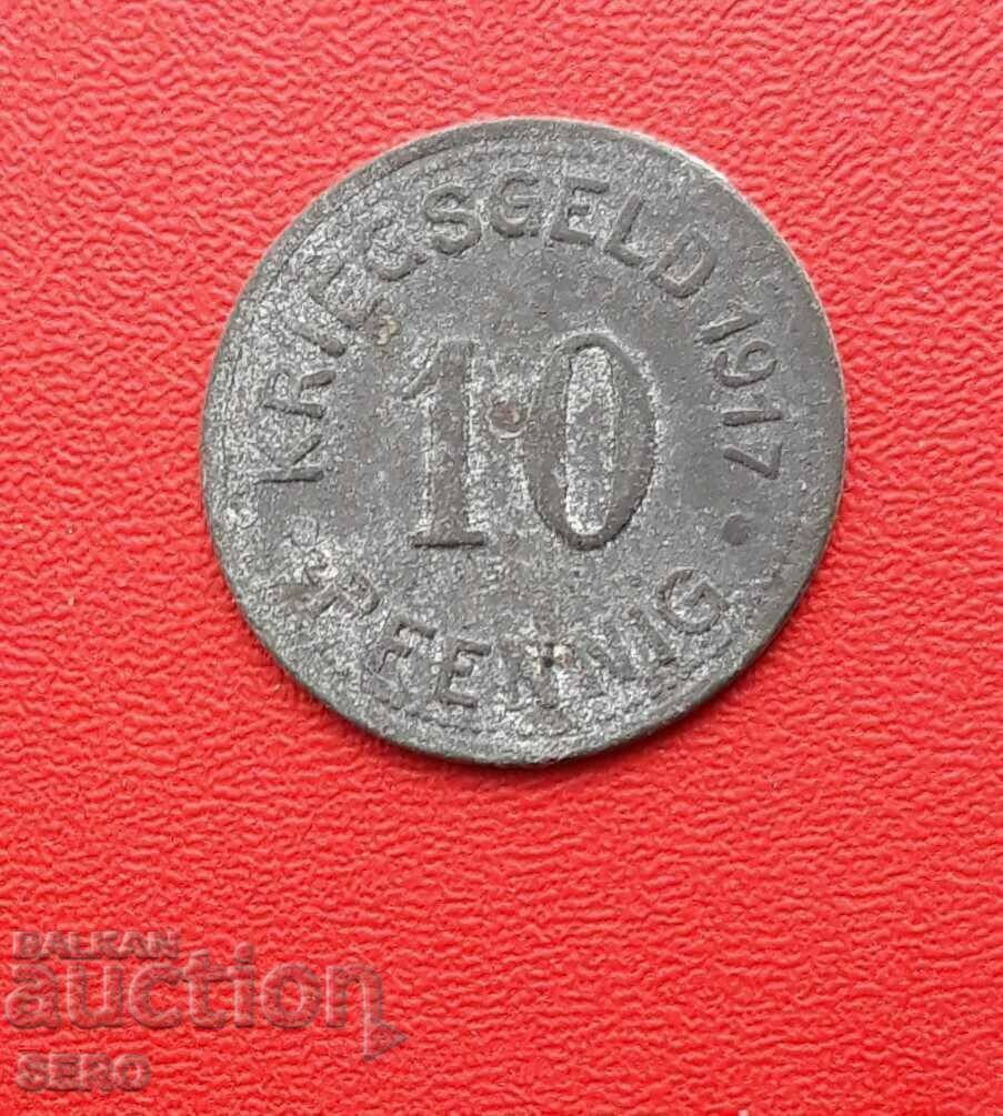 Germany-S.Rhine-Westphalia-Münster-10 Pfennig 1917