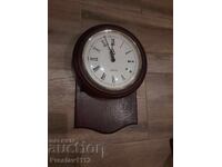 English retro mahogany clock