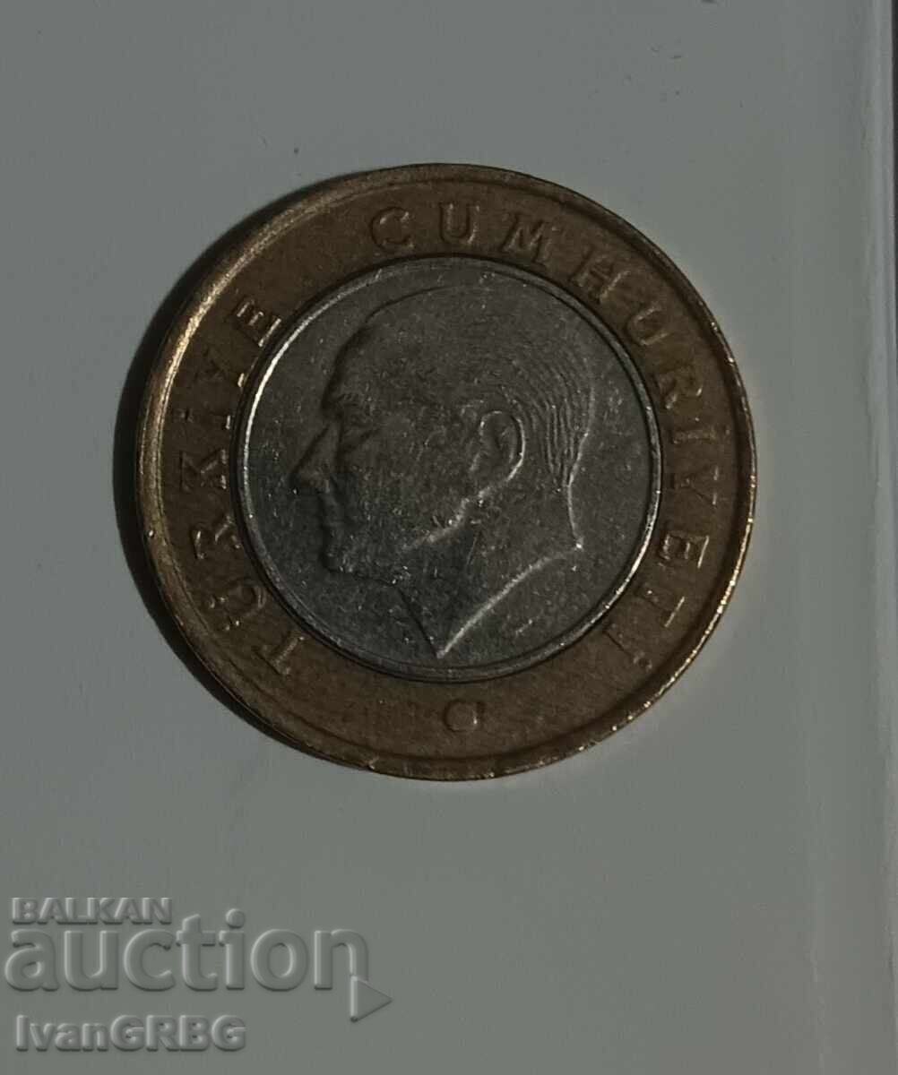 Delivery of 1 lira Turkey 2020 Turkish coin 1 lira 2020 Turkey