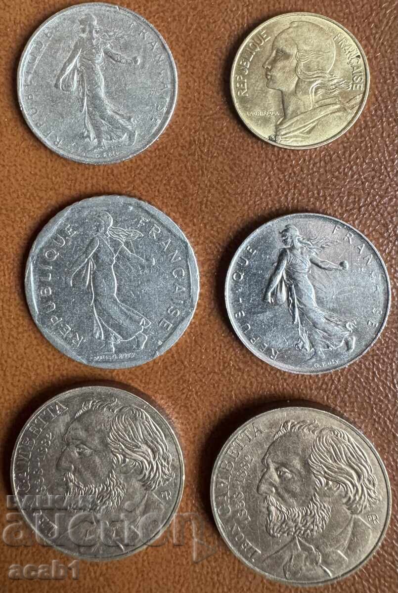 France 1,2, 10 francs 1982 with price 14.99 BGN | € 7.66 France 1,2, 10 francs 1982 with price 14.99 BGN | € 7.66