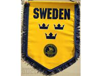 17593 flag pennant Sweden - double-sided