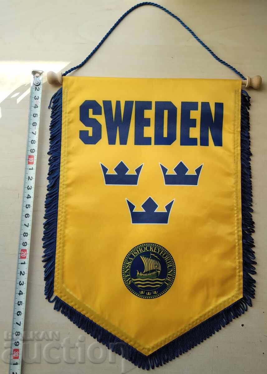 17594 flag pennant Sweden - double-sided with price 8.00 BGN | € 4.09 17594 flag pennant Sweden - double-sided with price 8.00 BGN | € 4.09