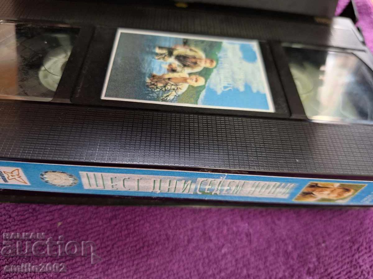 Auction Videotape Six Days and Six Nights Auction Videotape Six Days and Six Nights