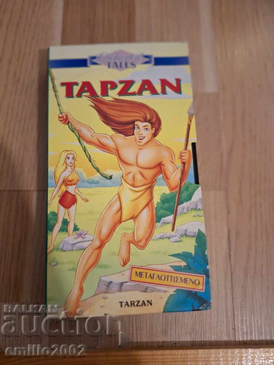 Casetă video de animație Tarzan