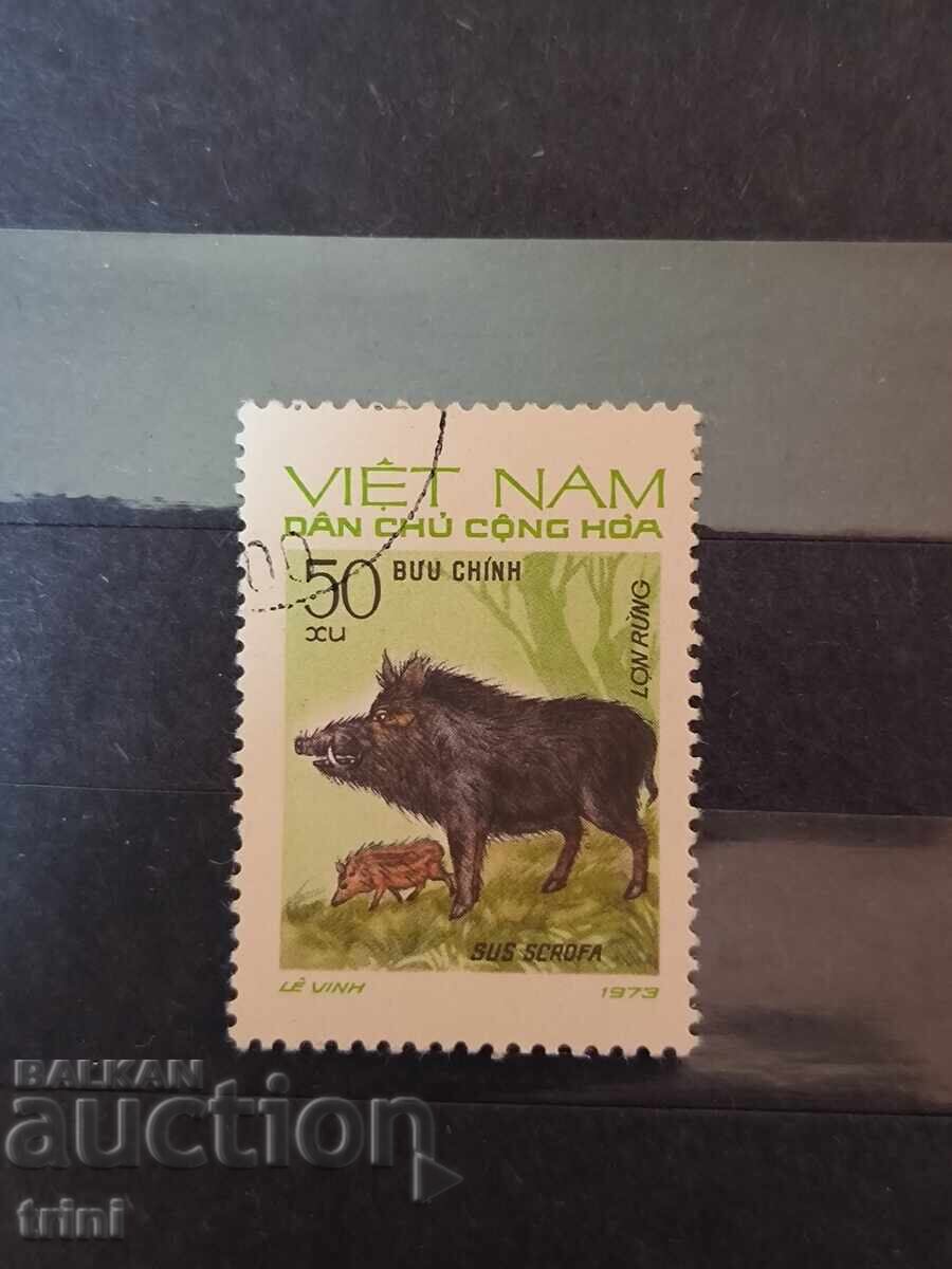 North Vietnam 1973 Local wildlife