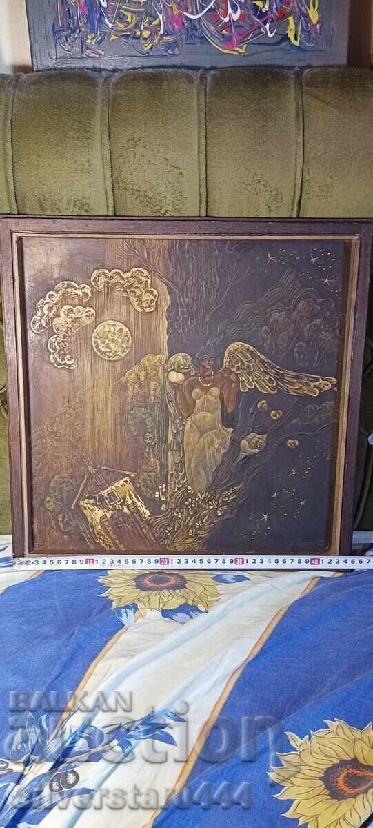 Auction Vitaly Petrovich Tiseev (Moldova) "I'm waiting for you" 1995 Auction Vitaly Petrovich Tiseev (Moldova) "I'm waiting for you" 1995