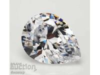 BZC! 0.85 kg diffusion sapphire pear of 1st!