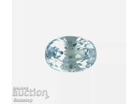 BZC! 0.80 carat diffusion sapphire oval of 1 st!