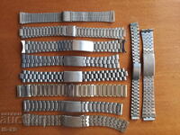 Metal watch chains.