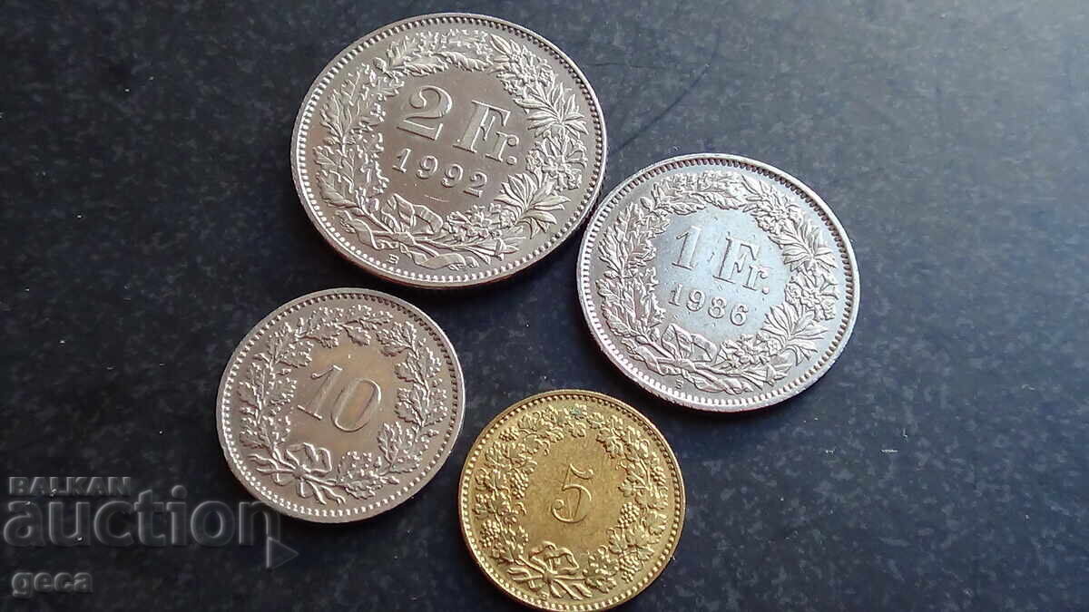 Auction Lot of coins Switzerland Auction Lot of coins Switzerland