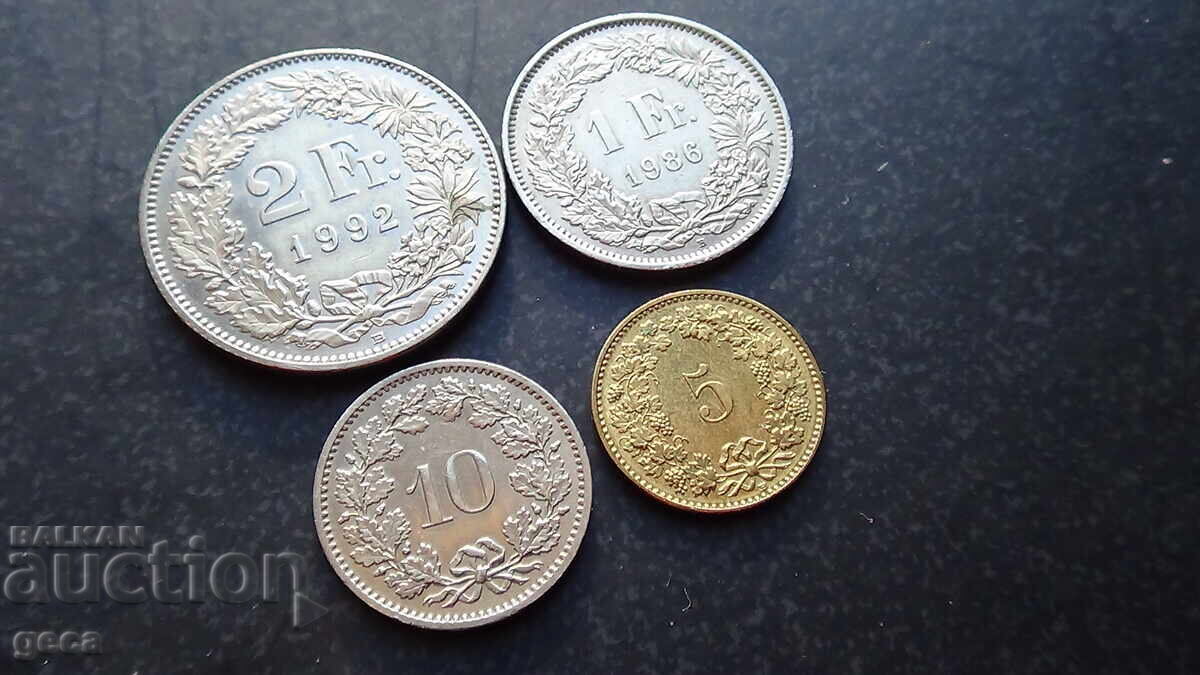 Lot of coins Switzerland - 7 Lot of coins Switzerland - 7