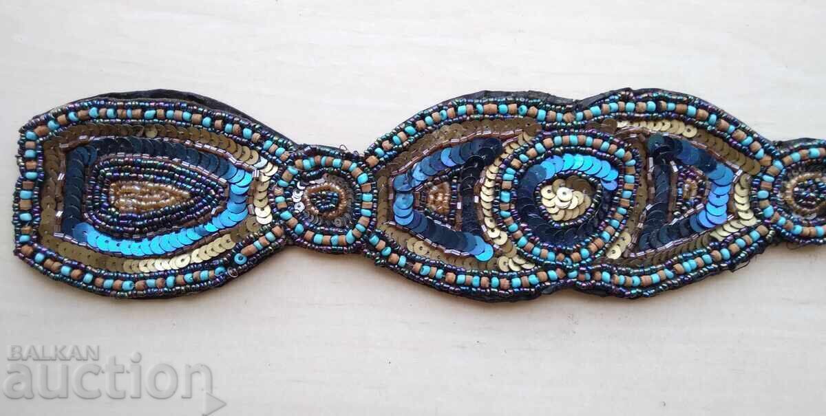 Delivery of 17605 Belt with beads and sequins Delivery of 17605 Belt with beads and sequins