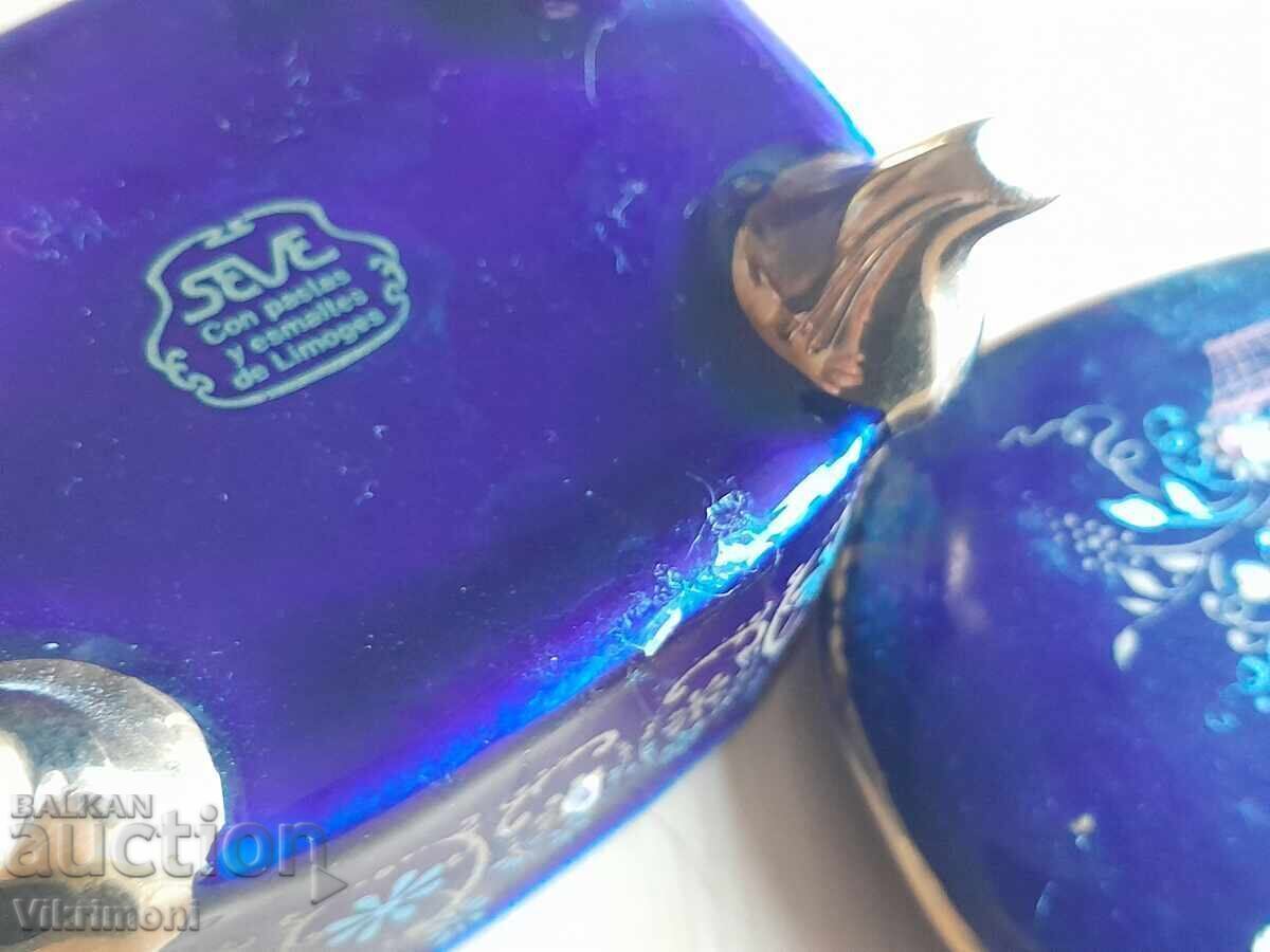 Auction  Limoges, porcelain, box, dish, marked