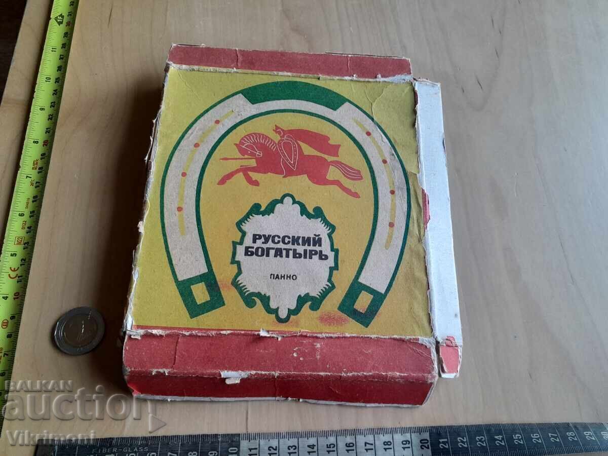 Erou, panou URSS, metal, călăreț, potcoavă, figură - 5