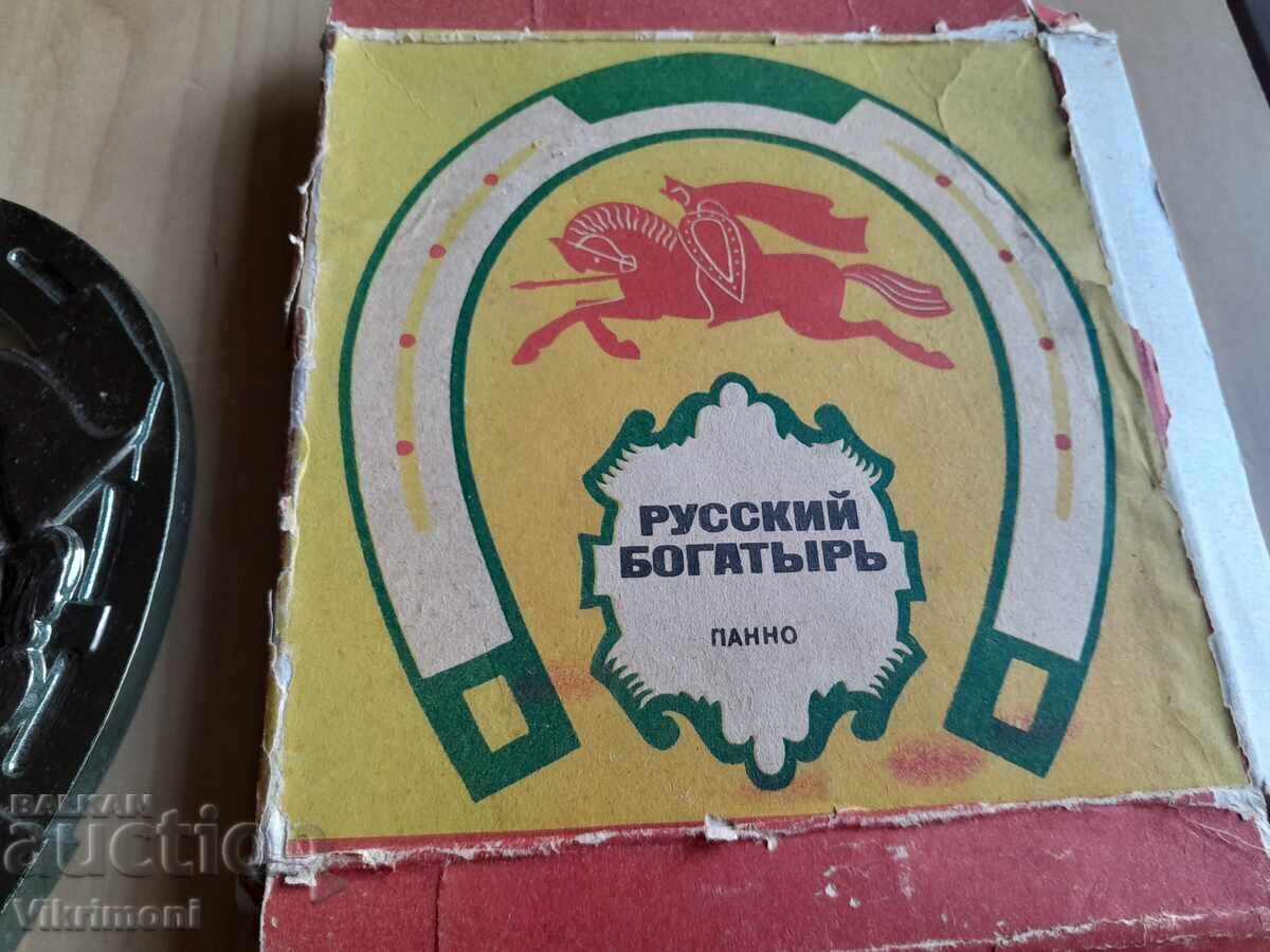 Богатир,Ссср пано,метал,конник,подкова,фигура - 7 Богатир,Ссср пано,метал,конник,подкова,фигура - 7