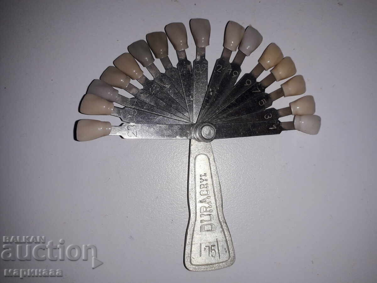 DENTAL SAMPLE KIT. CZECHOSLOVAKIA DENTAL SAMPLE KIT. CZECHOSLOVAKIA