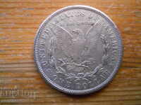 1 Dollar 1888 - USA ( Silver Plated Replica )