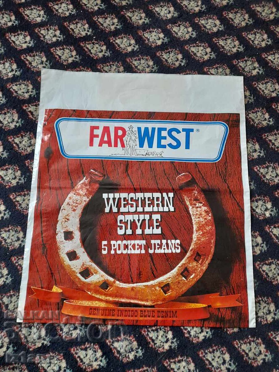 Παλιά πλαστική σακούλα Far West