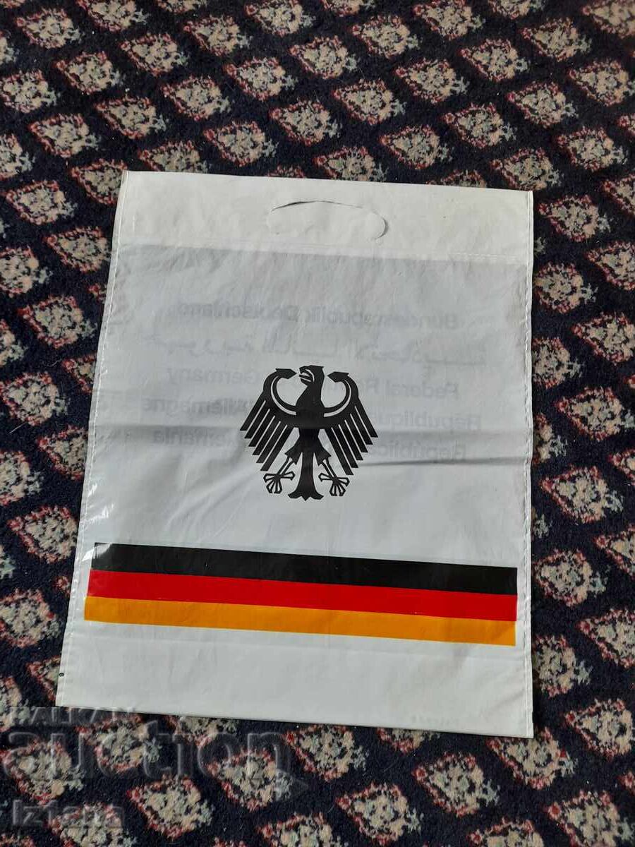 Old plastic bag FRG with price 11.00 BGN | € 5.62 Old plastic bag FRG with price 11.00 BGN | € 5.62