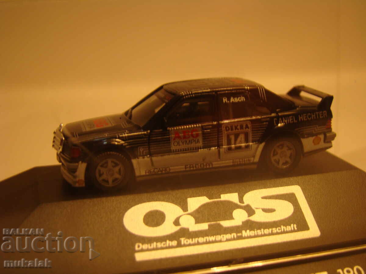 HERPA H0 1/87  MERCEDES BENZ 190 E  РАЛИ МОДЕЛ КОЛИЧКА