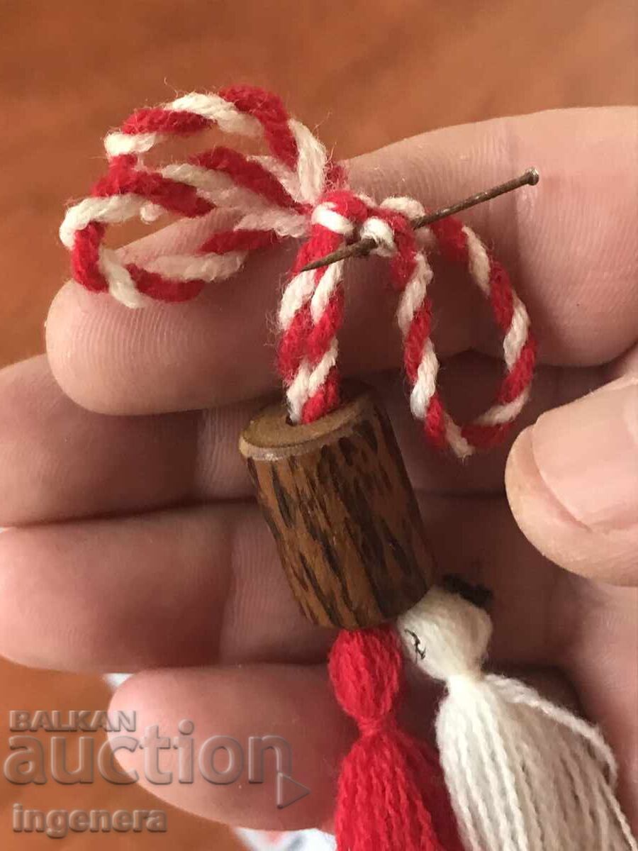 Auction  MARTENITSA MARTENITSI NEW FROM SOCA FOR COLLECTORS-WOOD SAMPLE