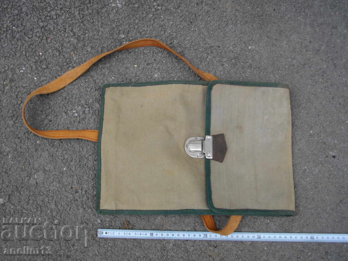 OLD MILITARY DOCUMENT BAG