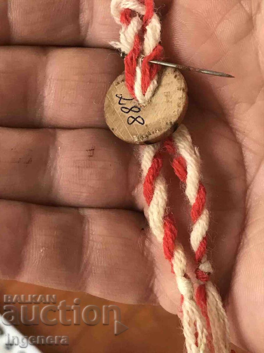 MARTENITSA MARTENITSI NEW FROM SOCA FOR COLLECTORS-WOOD SAMPLE - 5 MARTENITSA MARTENITSI NEW FROM SOCA FOR COLLECTORS-WOOD SAMPLE - 5