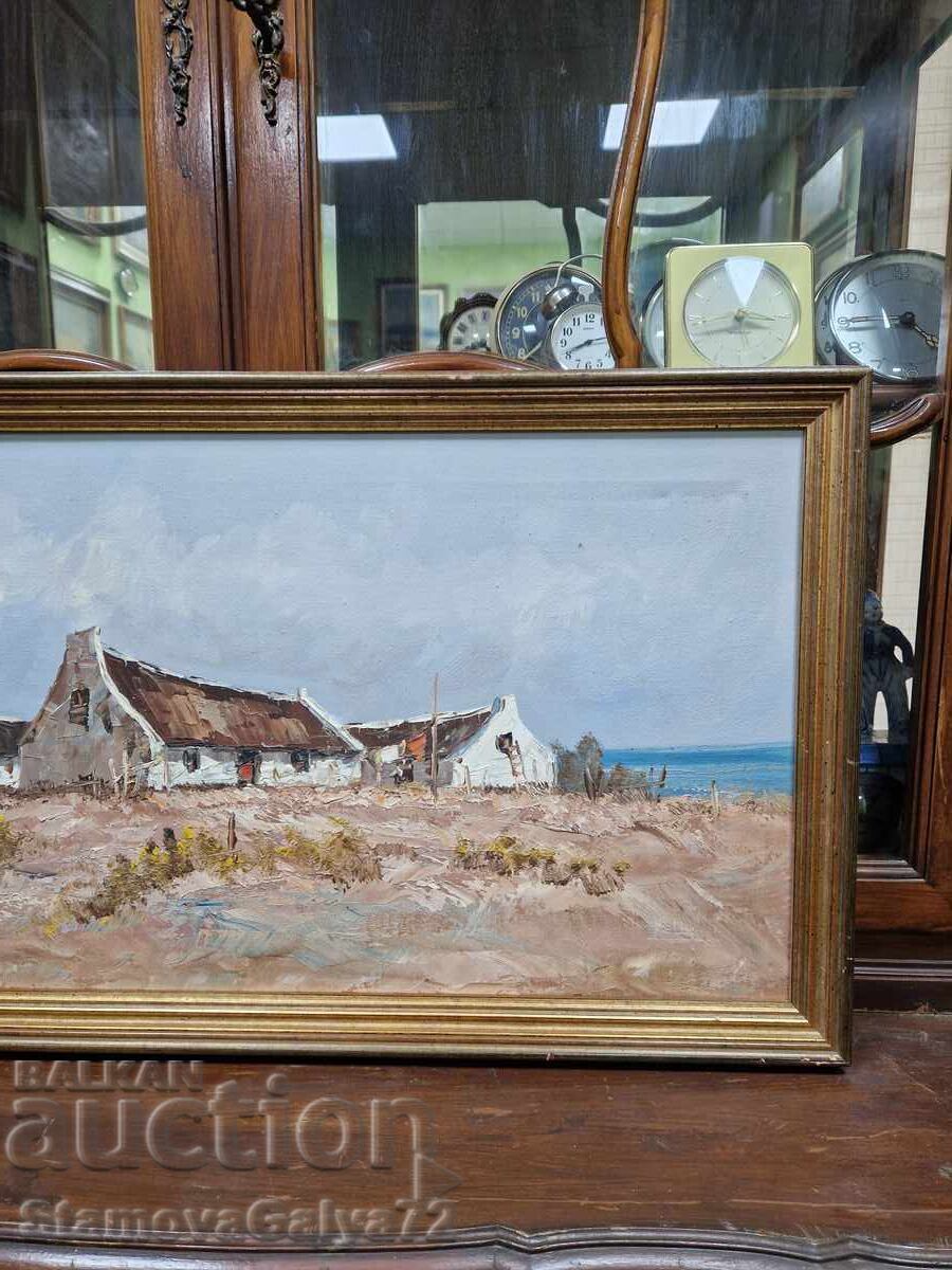 Auction Very good antique Belgian oil painting on canvas Auction Very good antique Belgian oil painting on canvas
