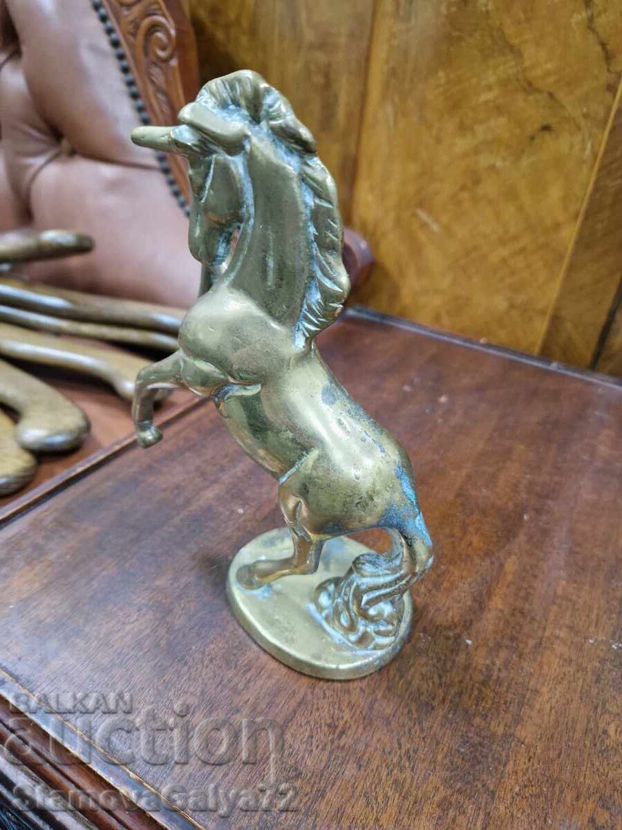 O minunată figură antică de colecție din bronz englezesc - 5