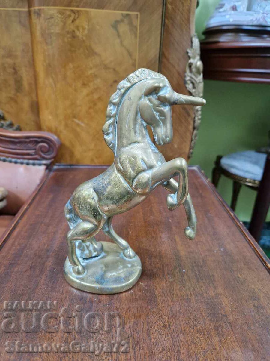 O minunată figură antică de colecție din bronz englezesc - 6