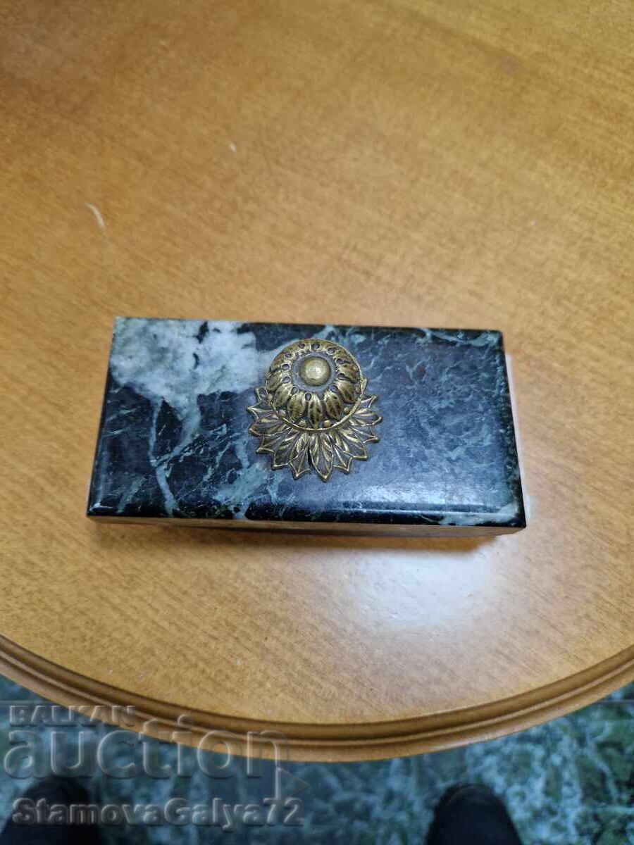 Beautiful antique French bronze and marble blotter - 5 Beautiful antique French bronze and marble blotter - 5